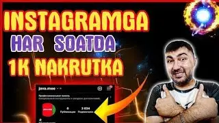 INSTAGRAMGA CHEKSIZ NAKRUTKA URISH //FOLLOWKUNIGA 5000 TA URISH ISBOT TOPFOLLOW ALMAZ YIGISH VZLOM