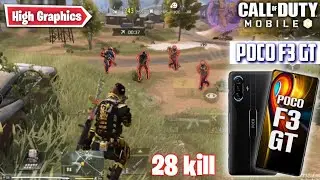 Call Of Duty Mobile Poco F3 GT Gameplay (HIGH GRAPHICS)