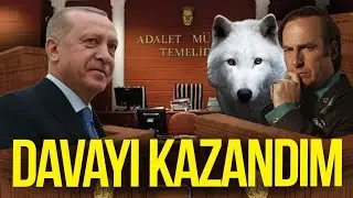 ERDOĞAN DAVASINI KAZANDIM