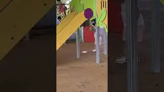 Виола пытается запустить в полет Воздушный Змей ))