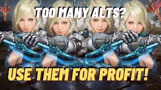 What To Do With Your Alts? Use Them For Profit! 