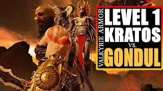 Level 1 Armor Give Me God of War is EASY (Max Difficulty) - God of War 4