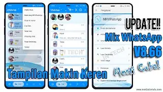 ✅WhatsApp Mix v9.21 Fix Update Fitur Terbaru 2022 - Ada Efek Salju