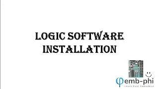 How to Install Logic Analyzer Software | Learn real Embedded with EMB-PHI.