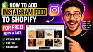 How to Add Instagram Feed to Shopify for FREE (Quick & Easy)