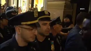 Arrests at George Floyd Memorial Action in Union Square NYC