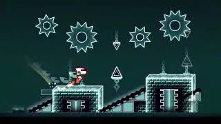 Geometry Dash - Foxtrox by TheFakeLogik (Hard Demon) Complete + 3 Coins