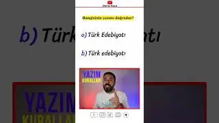 2024 TYT +1 NETLİK YAZIM KURALI🔥