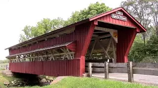 Spain Creek Covered Bridge Union County Ohio