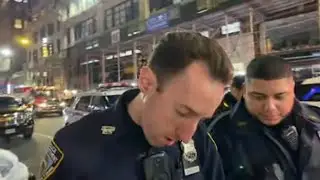 Cops put ely in handcuffs to protect a migrant shelter!