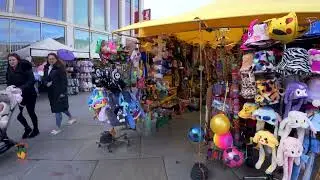 The International Market, The Glass Works Square, Barnsley, Yorkshire in 4K