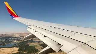 Southwest Boeing 737-700 | Breezy Landing in Spokane (GEG)