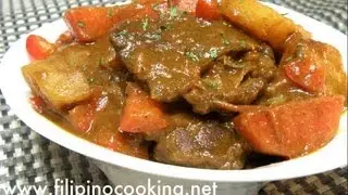 Beef Caldereta