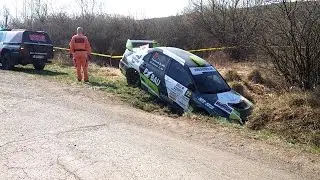 Miskolc rally 2017 Crashes & Actions