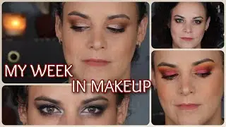MY WEEK IN MAKEUP | most recently purchased palettes