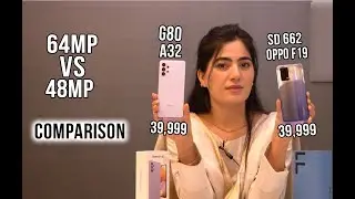 Samsung A32 Vs OPPO F19 Comparison..Gaming,camera,design