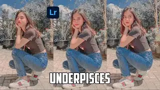 Lightroom Tutorial Underpisces | Lightroom Mobile Preset | Lightroom - Tutorial