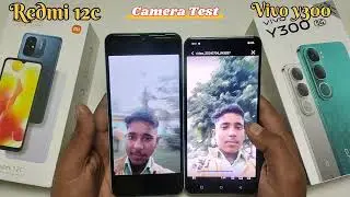 Redmi 12c Vs Vivo y300 5g Camera Test Comparison ||  @Mobilesolutiontrack