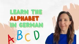 Learn the German Alphabet - Pronunciation practice