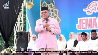 SAMBUTAN DAN SANTUNAN  KETUA KBIHU AL IHSAN DAN PENGUKUHAN FORUM  ALUMNI HAJI/UMROH KBIHU AL IHSAN