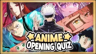 GUESS THE ANIME OPENING [Very Easy - Very Hard] 50 Anime Openings