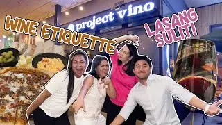 Wine Etiquette sing-tamis ng Sunshine sa Project Vino! 🍷