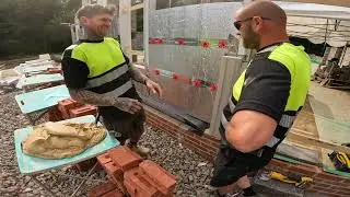 Bricking around a beautiful mansion 😍🧱👌