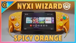 Quick look at the NEW NYXI Spice Orange Wizard JoyCon