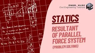 [CE Board Exam Review] Statics - Resultant of Parallel Force System (Part 2)