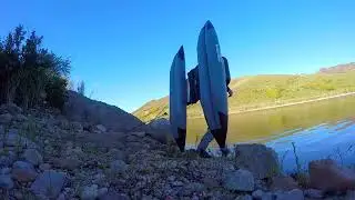 Dave Scadden's Slash Float Tube No Access No Problem!