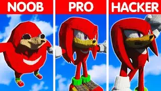 NOOB vs PRO vs HACKER Teardown Explosion | Knuckles