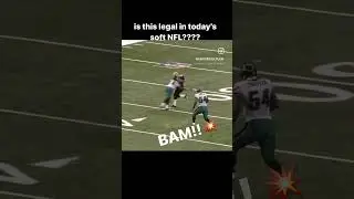 NFL is soft nowadays- would this be a penalty now with the wussy rules NFL has implemented?
