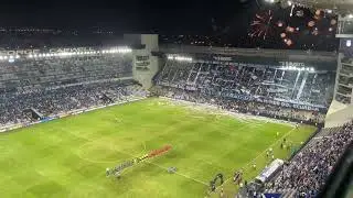 RECIBIMIENTOS DE LA HINCHADA DE EMELEC FRENTE A TÉCNICO UNIVERSITARIO POR COPA ECUADOR