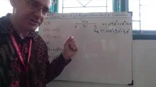 M1 Distance, Velocity, & Acceleration Part 2 Calculus