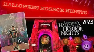 HALLOWEEN HORROR NIGHTS 2024! | Universal Orlando Resort Vlog