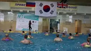 Aquafit/Аквааэробика(Наталья Груздева) част 2 (AFT 2012)
