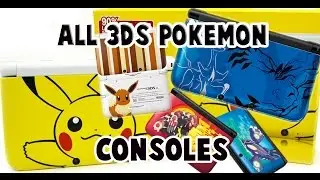 ALL POKEMON 3DS/PICACHU 3DS UNBOXING