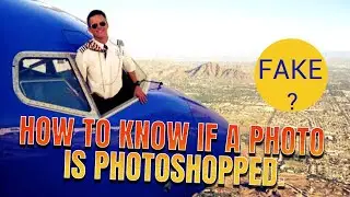How to know if a photo is photoshopped.