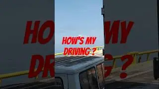 "How's my driving"? I couldn't stop laughing after I saw both sides of the bumper below!