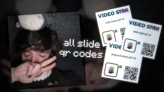video star ALL slide transition qr code/presets *smooth* 🧇