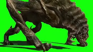 monster green screen