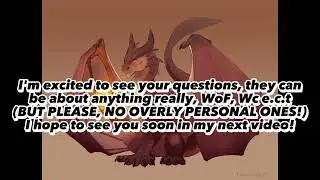Q&A Question Submissions! (read desc for more details)