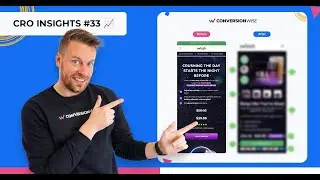 CRO Insights #33 📈: ECOM SALES PAGE REDESIGN