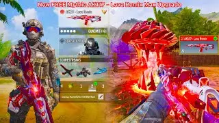 Maxing out New FREE Mythic AK117 - Lava Remix & Showcasing all the features with MVP CODM SND Clips🌋