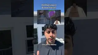 Did Blackbeard Breed Thatch? 
