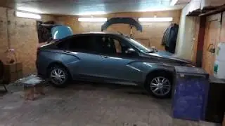 Шумоизоляция Lada Vesta своими руками.  Багажник.