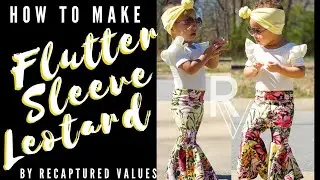 How To Make A Ruffle Sleeve Leotard