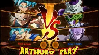 DRAGON BALL FighterZ - Goku Team vs Frieza Team