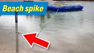 How to Anchor in Sand or Shallow Water Using the Seachoice Beach Spike