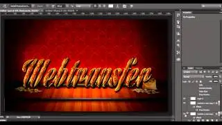Business card | logo | webtransfer ( Photoshop CC )
